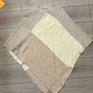 New! Anthropologie color block poncho